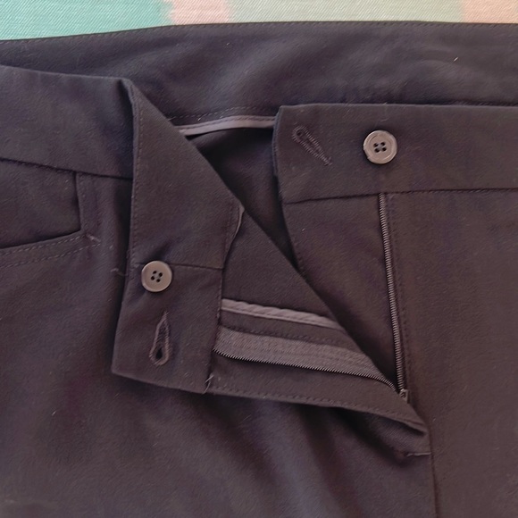 Lane Bryant Wide Leg Right Fit Technology Black Classic Trouser Dress Pants - Picture 5 of 11